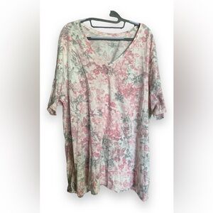 Lane Bryant Perfect Sleeve V-Neck Tee 22/24